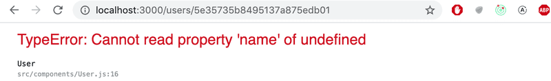 browser TypeError cannot read property name of undefined