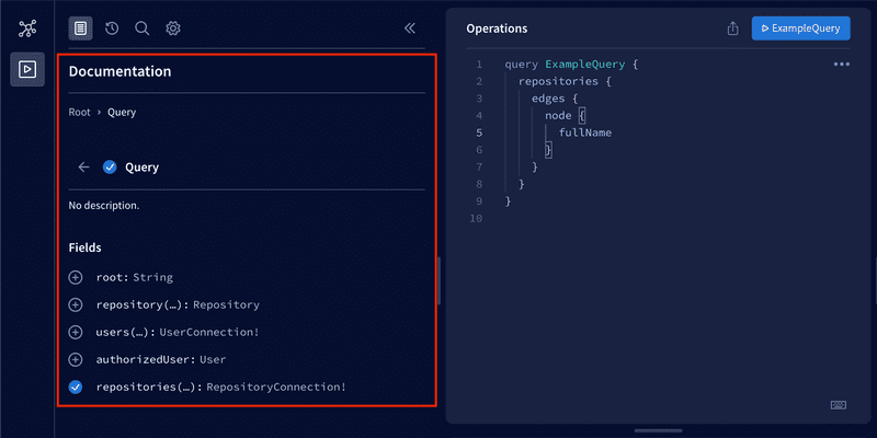 GraphQL Playground