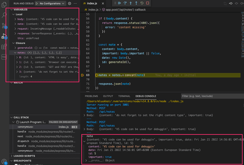 node-js-visual-studio-code-mongodb-likosology